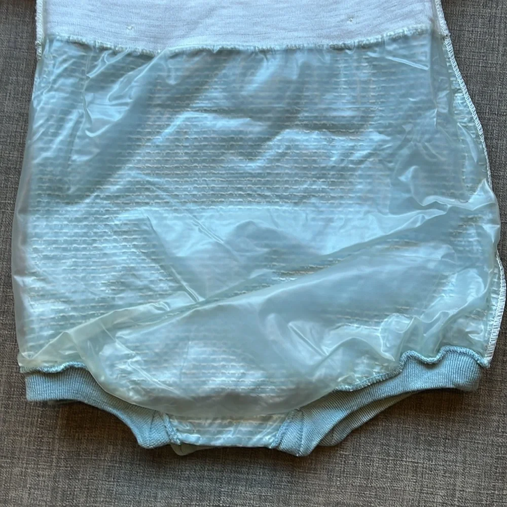 Health-Tex Vintage Baby Romper Blue